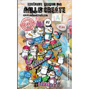 AALL & Create Ephemera - Frosty Friends - #17