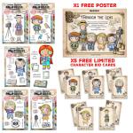 AALL & Create / Janet Klein - Through The Lens Stamp Bundle [PCK-JK001]