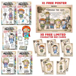 AALL & Create / Janet Klein - Through The Lens Stamp Bundle [PCK-JK001]