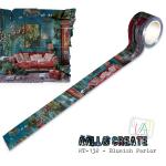 AALL & Create Layer It Up Washi Tape - Blueish Parlour [MT-132]