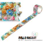 AALL & Create Layer It Up Washi Tape - Butterfly Correspondence [MT-142]