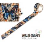 AALL & Create Layer It Up Washi Tape - Coral Wings [117]