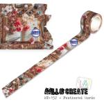 AALL & Create Layer It Up Washi Tape - Feathered Words [MT-157]