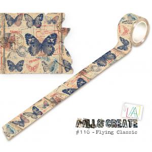 AALL & Create Layer It Up Washi Tape - Flying Classic [116]