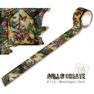 AALL & Create Layer It Up Washi Tape - Nostalgic Post [113]