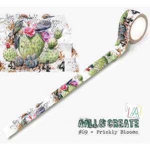 AALL & Create Layer It Up Washi Tape - Prickly Blooms [69]