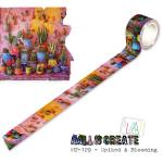 AALL & Create Layer It Up Washi Tape - Spiked & Blooming [MT-129]