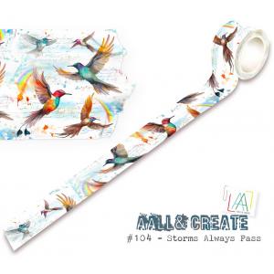 AALL & Create Layer It Up Washi Tape - Storms Always Pass [104]
