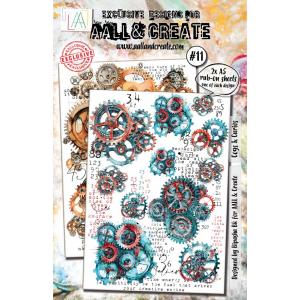 AALL & Create Rub-On Sheets - Cogs & Curios #11