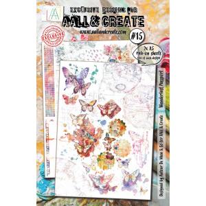AALL & Create Rub-On Sheets - Wanderlust Passport #15