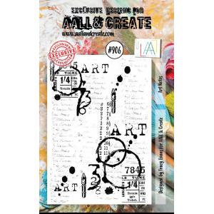 AALL & Create Stamp - Art Notes [906]