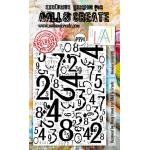 AALL & Create Stamp - Number Graffitti [994]