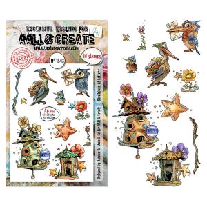 AALL & Create Stamp Set - Birdhouse Of Letters [TP-1543]