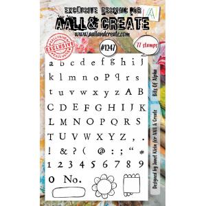 AALL & Create Stamp Set - Bits Of Alpha [1247]