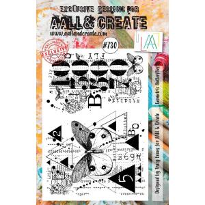 AALL & Create Stamp Set - Geometric Butterflies [730]