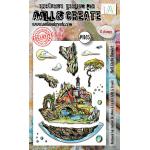 AALL & Create Stamp Set - Half Globe Hamlet [1105]