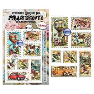AALL & Create Stamp Set - Miniature Postage Stamps [TP-1443]