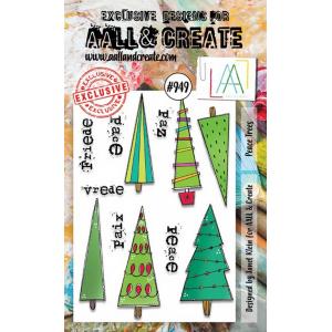 AALL & Create Stamp Set - Peace Trees [949]