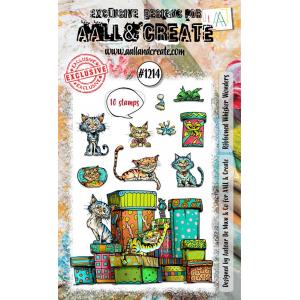 AALL & Create Stamp Set - Ribboned Whisker Wonders [1214]