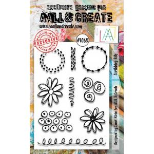 AALL & Create Stamp Set - Scribbley Bits [1068]