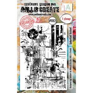 AALL & Create Stamp - Spherical Textual [1182]