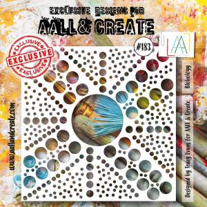 AALL & Create Stencil - Blobology #183