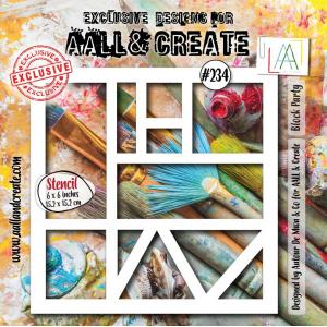 AALL & Create Stencil - Block Party #234