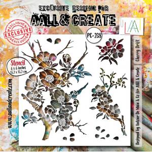 AALL & Create Stencil - Cherry Drift [PC-238]