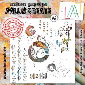 AALL & Create Stencil - Circles / Altered Geometrics #6