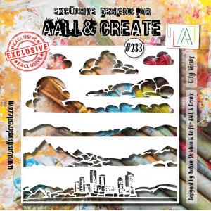 AALL & Create Stencil - City Views #233