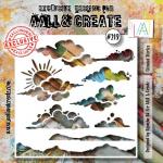 AALL & Create Stencil - Clouded Stories #219