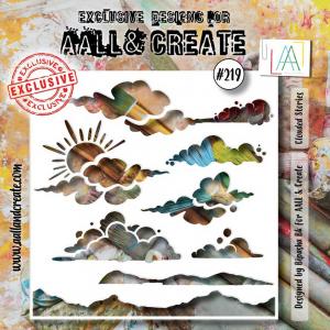 AALL & Create Stencil - Clouded Stories #219