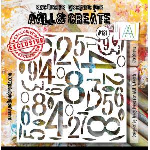 AALL & Create Stencil - Deciduous #181
