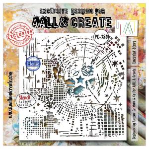 AALL & Create Stencil - Encoded Stars [PC-280]