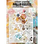 AALL & Create Stencil - Hugely Hexagonal #108