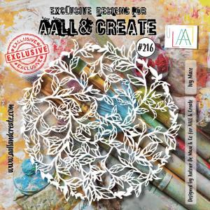 AALL & Create Stencil - Ivy Maze #216