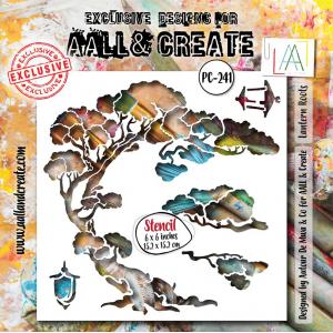 AALL & Create Stencil - Lantern Roots [PC-241]