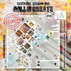 AALL & Create Stencil - Lotza Diamondz #124