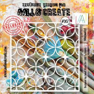 AALL & Create Stencil - Minimalist #207