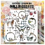 AALL & Create Stencil - Moths Chaos [PC-248]