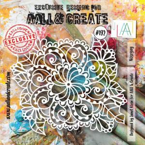 AALL & Create Stencil - Nosegay #192