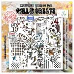 AALL & Create Stencil - Number Garden [PC-282]