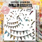 AALL & Create Stencil - Party Time #231