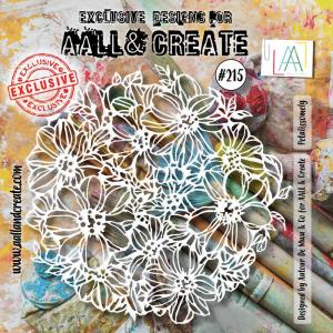 AALL & Create Stencil - Petalissomely #215