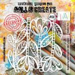 AALL & Create Stencil - Quattro Fiori #130