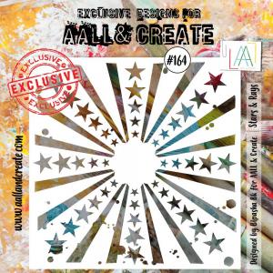 AALL & Create Stencil - Stars & Rays #164