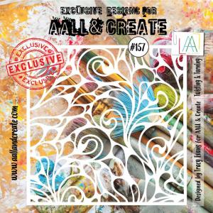 AALL & Create Stencil - Twisting & Turning #157