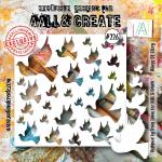AALL & Create Stencil - Wings Of Glory #226