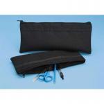 Black Nylon Utility Bag - 6" x 11" [N611]