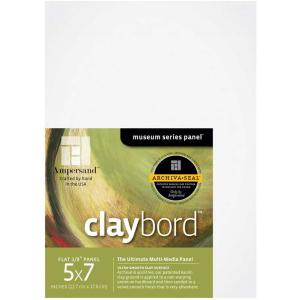 Ampersand Claybord - 5" x 7" (Pack Of 3)